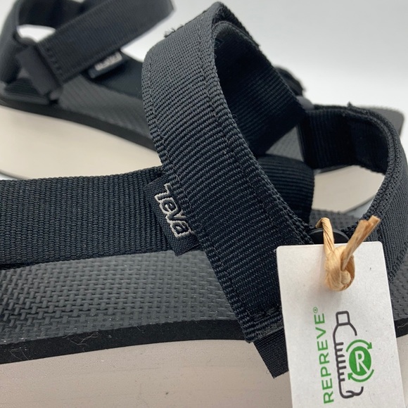 Teva Universal Flatform Black/Tan Sandals - Picture 5 of 5